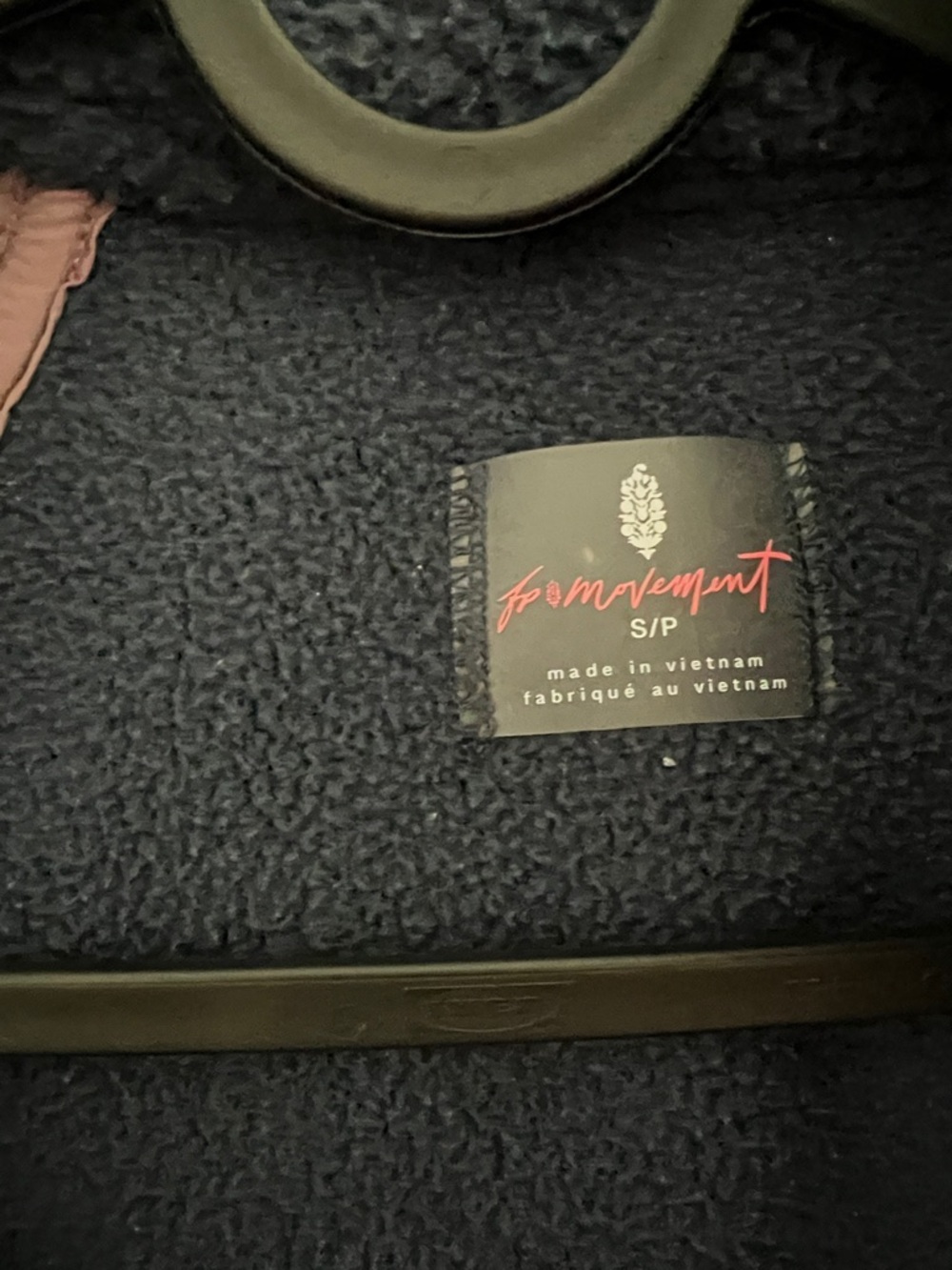 Free People Navy, Tan & Mauve Colorblock hit the slopes jacket - Picture 4 of 10